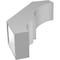 Ekena Millwork 6-in. W x 18-in. D x 24-in. H Balboa Architectural Grade PVC Knee Brace BRCP06X18X24BOA - alternate 5